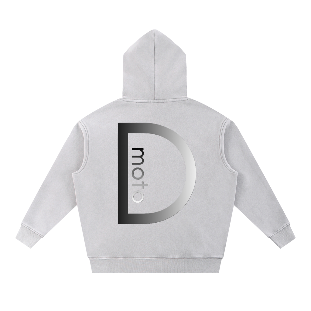 defy moto hoodie gray